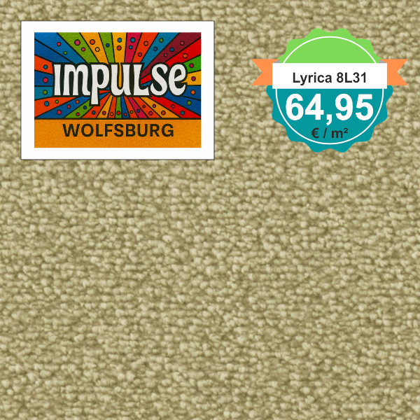 Vorwerk Lyrica 8L31 savanne – Velours Teppich – € 64,95/m² – Produktbild